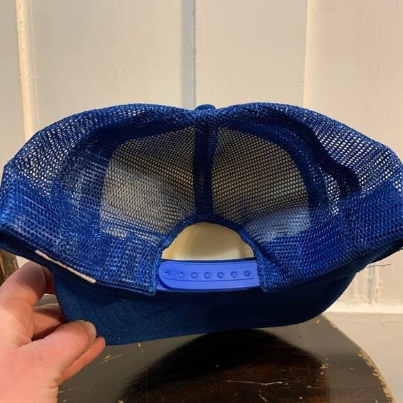 Vintage snapback stock car racing speedway 95 Maine 1997 trucker mesh cap hat - Picture 4 of 5